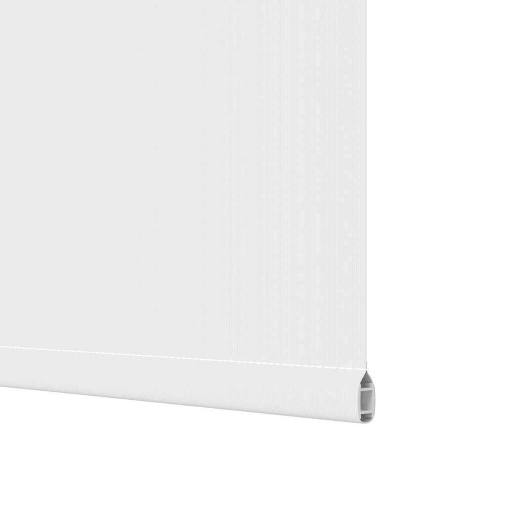 Roller Blind Blackout White 155x130 cm Fabric Width 151.6 cm