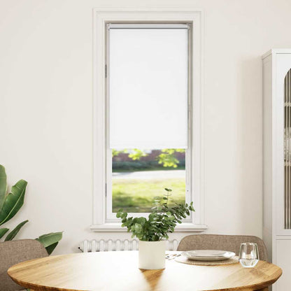 Roller Blind Blackout White 45x150 cm Fabric Width 40.7 cm Polyester