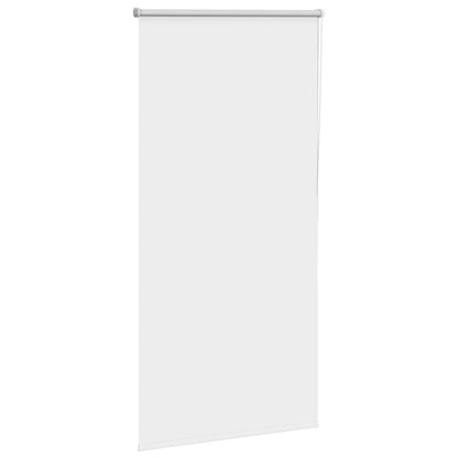 Roller Blind Blackout White 85x150 cm Fabric Width 80.7 cm Polyester