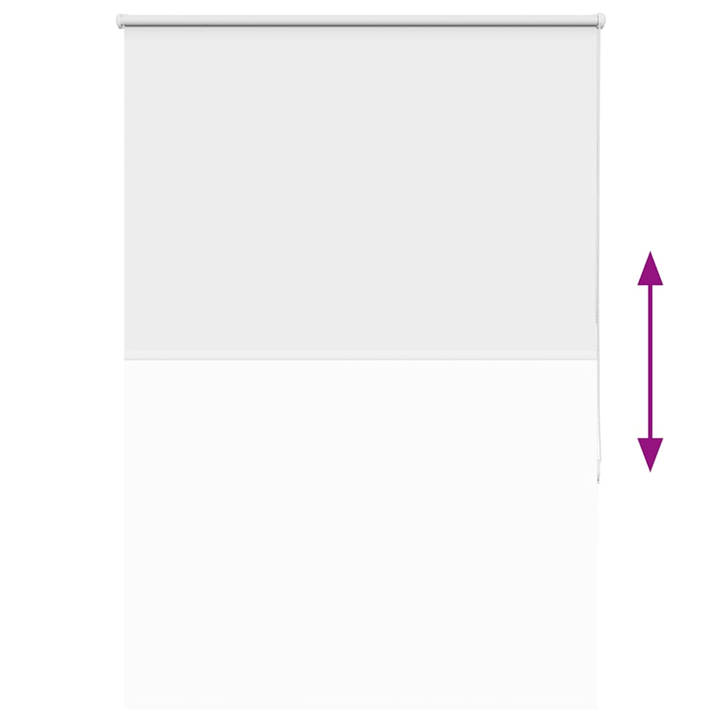 Roller Blind Blackout White 95x150 cm Fabric Width 90.7 cm Polyester