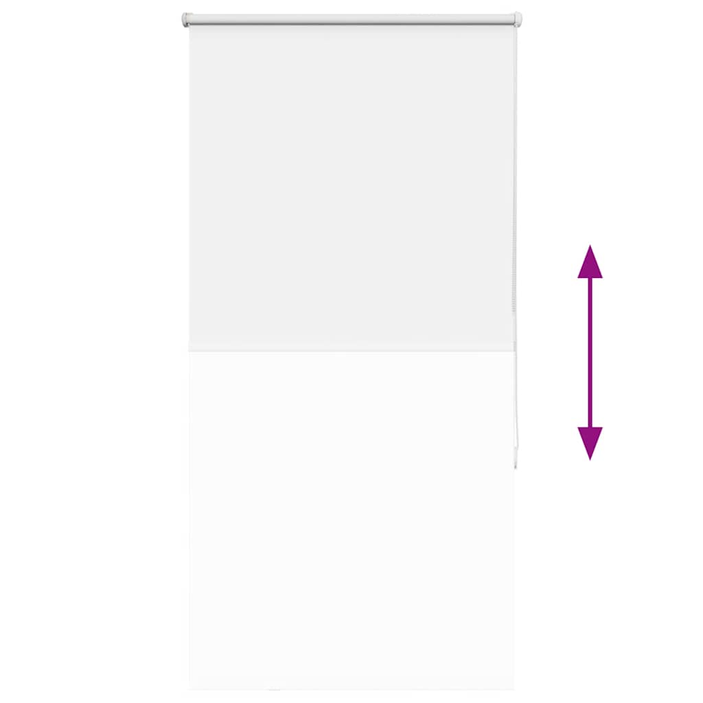 Roller Blind Blackout White 70x175 cm Fabric Width 65.7 cm Polyester