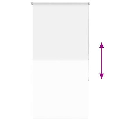 Roller Blind Blackout White 70x175 cm Fabric Width 65.7 cm Polyester
