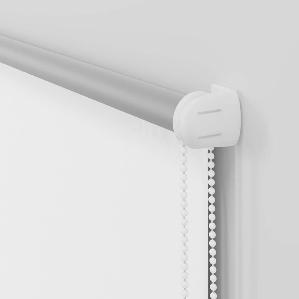 Roller Blind Blackout White 80x175 cm Fabric Width 75.7 cm Polyester