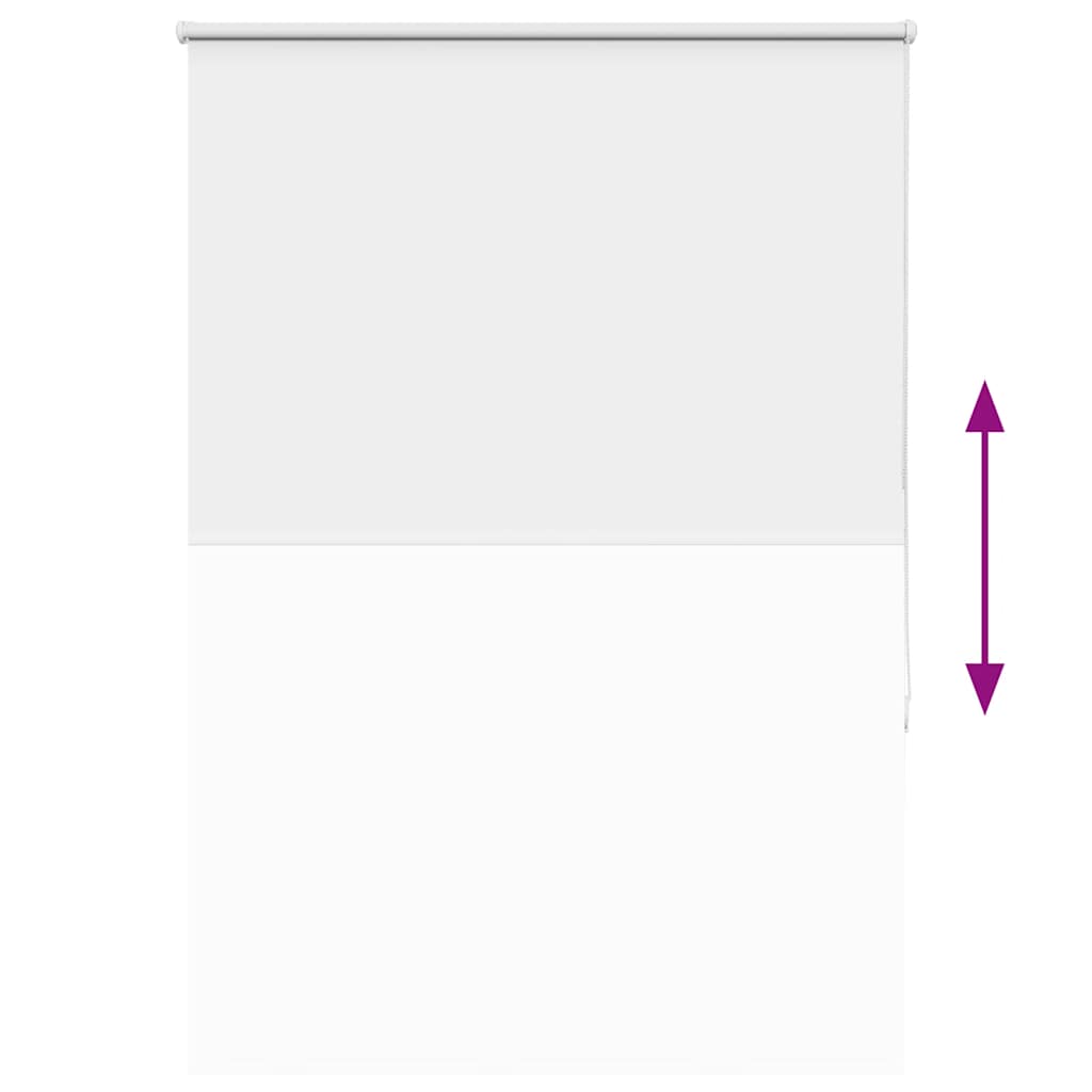 Roller Blind Blackout White 90x175 cm Fabric Width 85.7 cm Polyester