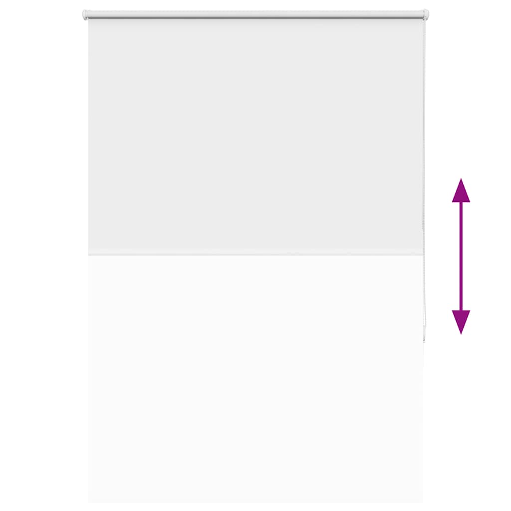 Roller Blind Blackout White 115x175 cm Fabric Width 110.7 cm Polyester