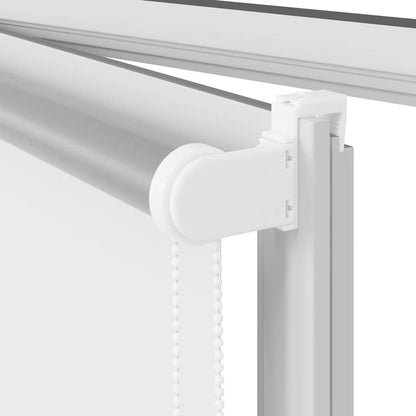 Roller Blind Blackout White 125x175 cm Fabric Width 121.6 cm