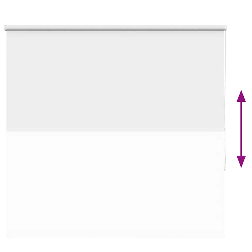 Roller Blind Blackout White 150x175 cm Fabric Width 146.6 cm Polyester