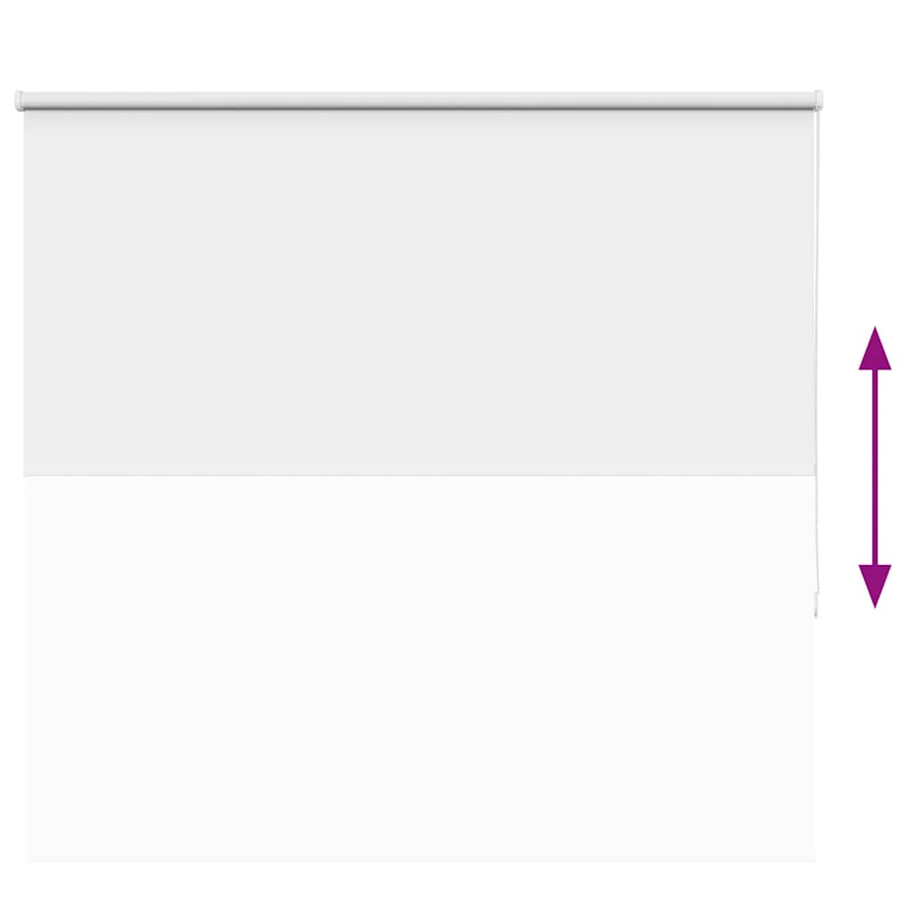 Roller Blind Blackout White 165x175 cm Fabric Width 161.6 cm Polyester
