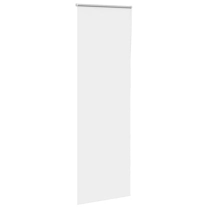 Roller Blind Blackout White 65x210 cm Fabric Width 60.7 cm Polyester