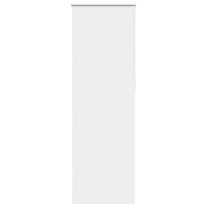 Roller Blind Blackout White 75x210 cm Fabric Width 70.7 cm Polyester