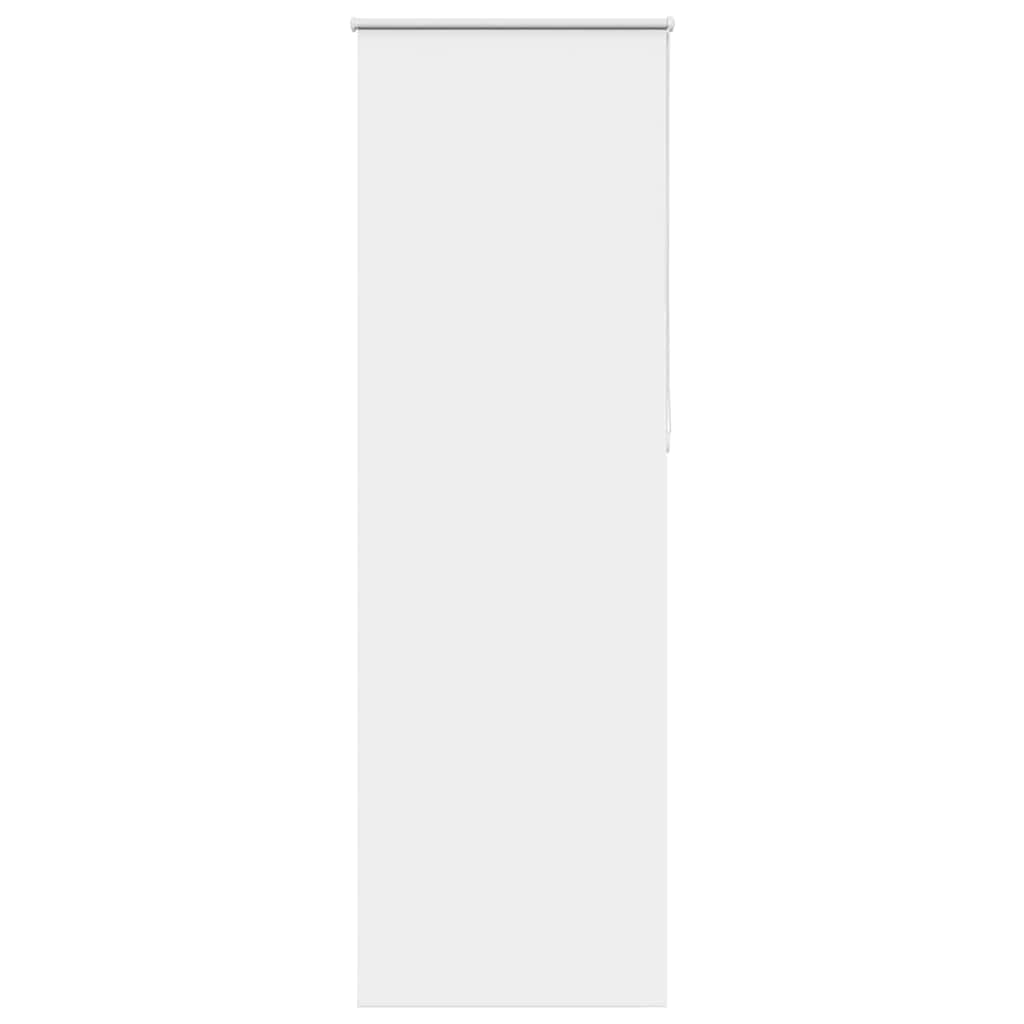 Roller Blind Blackout White 80x210 cm Fabric Width 75.7 cm Polyester