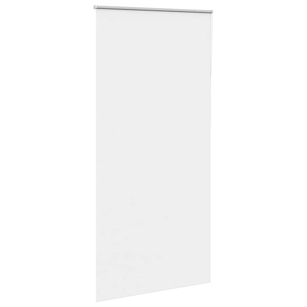 Roller Blind Blackout White 100x210 cm Fabric Width 95.7 cm Polyester