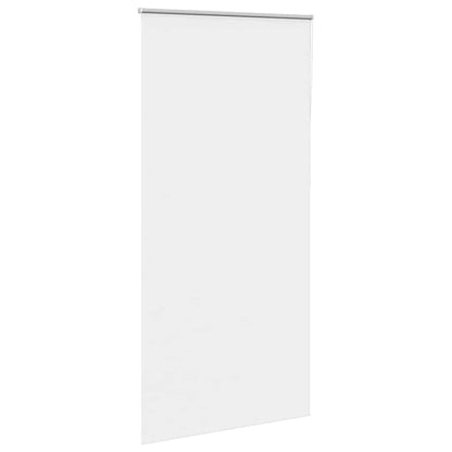 Roller Blind Blackout White 100x210 cm Fabric Width 95.7 cm Polyester
