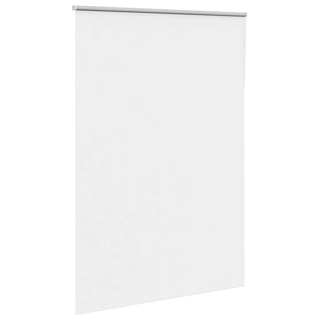 Roller Blind Blackout White 165x210 cm Fabric Width 161.6 cm Polyester