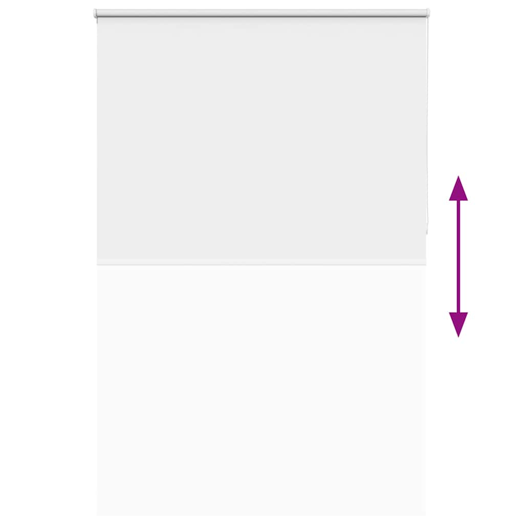 Roller Blind Blackout White 165x210 cm Fabric Width 161.6 cm Polyester