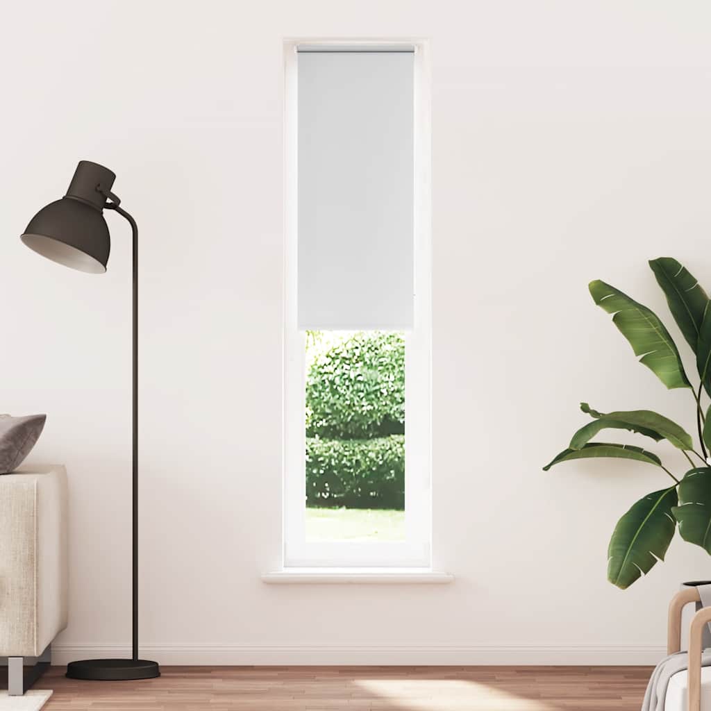 Roller Blind Blackout White 45x230 cm Fabric Width 40.7 cm Polyester