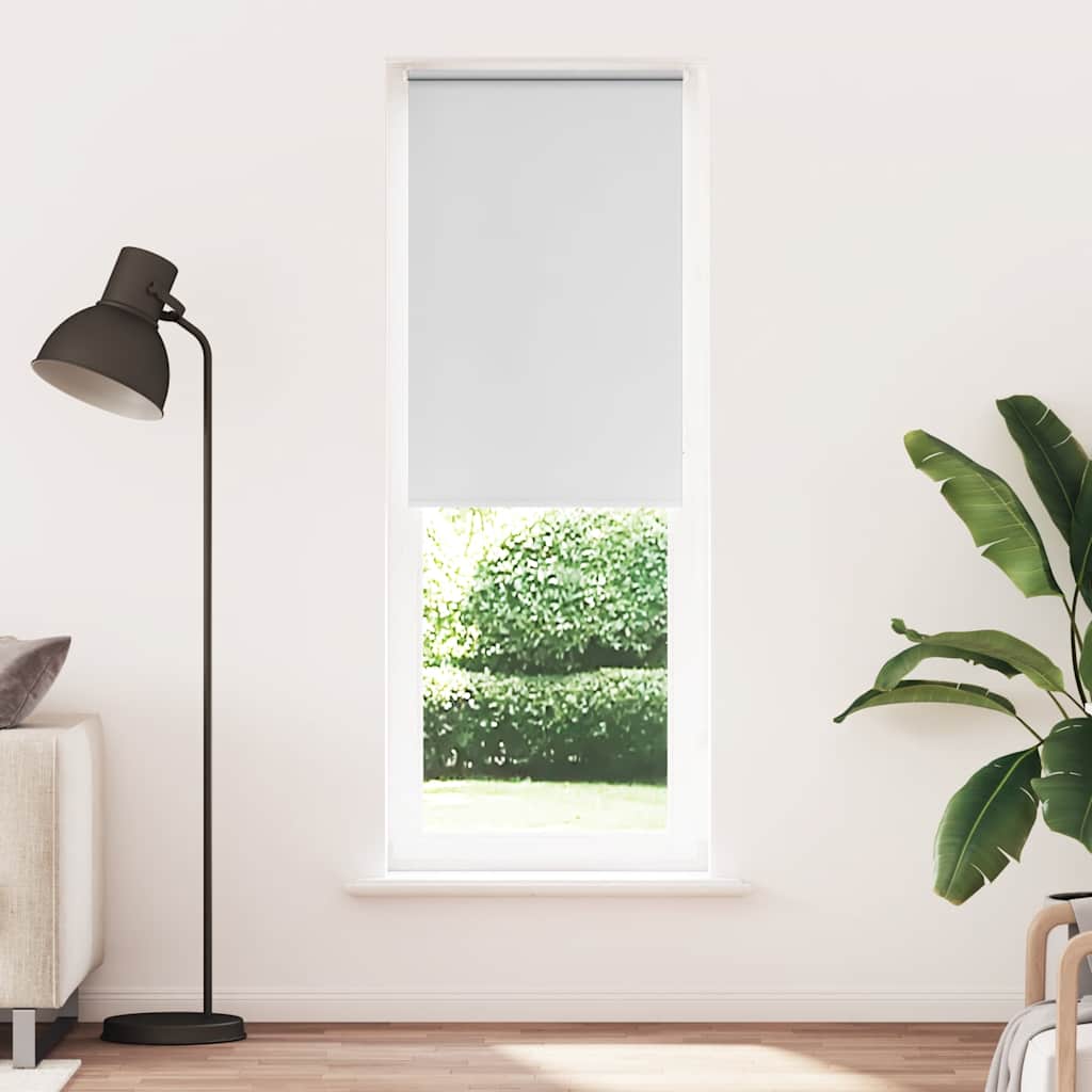 Roller Blind Blackout White 70x230 cm Fabric Width 65.7 cm Polyester