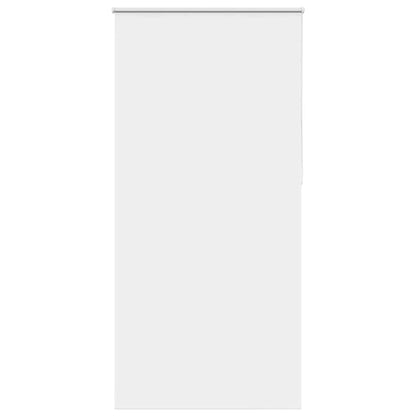 Roller Blind Blackout White 110x230 cm Fabric Width 105.7 cm Polyester