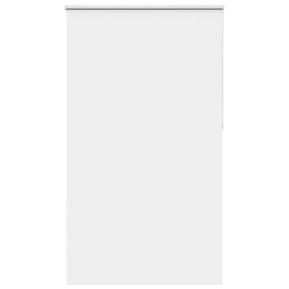 Roller Blind Blackout White 120x230 cm Fabric Width 116.6 cm Polyester