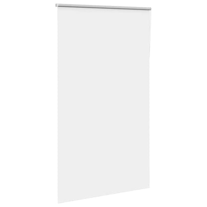 Roller Blind Blackout White 130x230 cm Fabric Width 126.6 cm Polyester