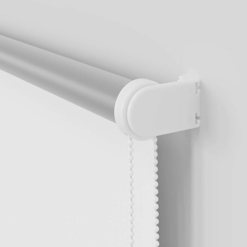 Roller Blind Blackout White 165x230 cm Fabric Width 161.6 cm Polyester