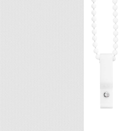 Roller Blind Blackout White 165x230 cm Fabric Width 161.6 cm Polyester