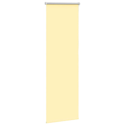 Roller Blind Blackout Yellow 45x130 cm Fabric Width 40.7 cm Polyester