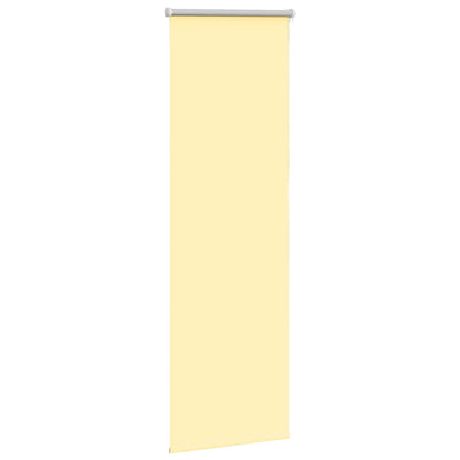 Roller Blind Blackout Yellow 50x130 cm Fabric Width 45.7 cm Polyester