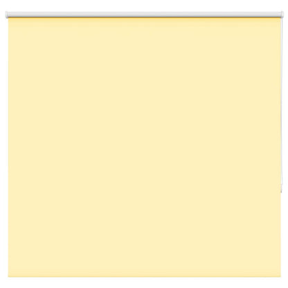 Roller Blind Blackout Yellow 165x130 cm Fabric Width 161.6 cm Polyester