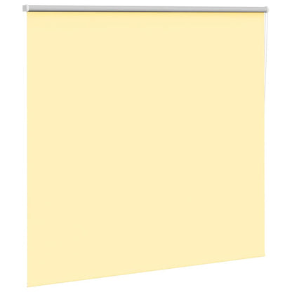 Roller Blind Blackout Yellow 165x130 cm Fabric Width 161.6 cm Polyester