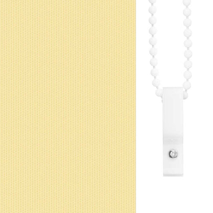 Roller Blind Blackout Yellow 165x130 cm Fabric Width 161.6 cm Polyester