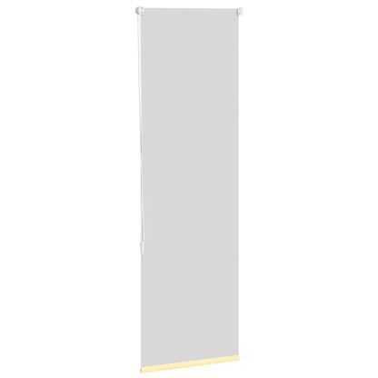 Roller Blind Blackout Yellow 45x150 cm Fabric Width 40.7 cm Polyester