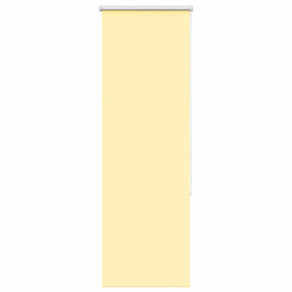 Roller Blind Blackout Yellow 55x150 cm Fabric Width 50.7 cm Polyester
