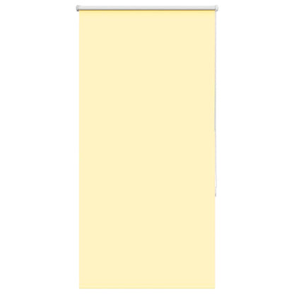 Roller Blind Blackout Yellow 70x150 cm Fabric Width 65.7 cm Polyester