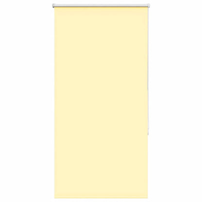 Roller Blind Blackout Yellow 80x150 cm Fabric Width 75.7 cm Polyester