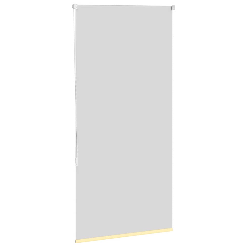 Roller Blind Blackout Yellow 80x150 cm Fabric Width 75.7 cm Polyester