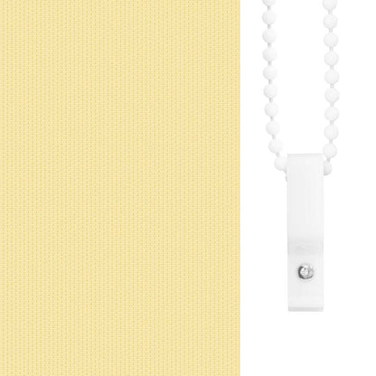 Roller Blind Blackout Yellow 80x150 cm Fabric Width 75.7 cm Polyester