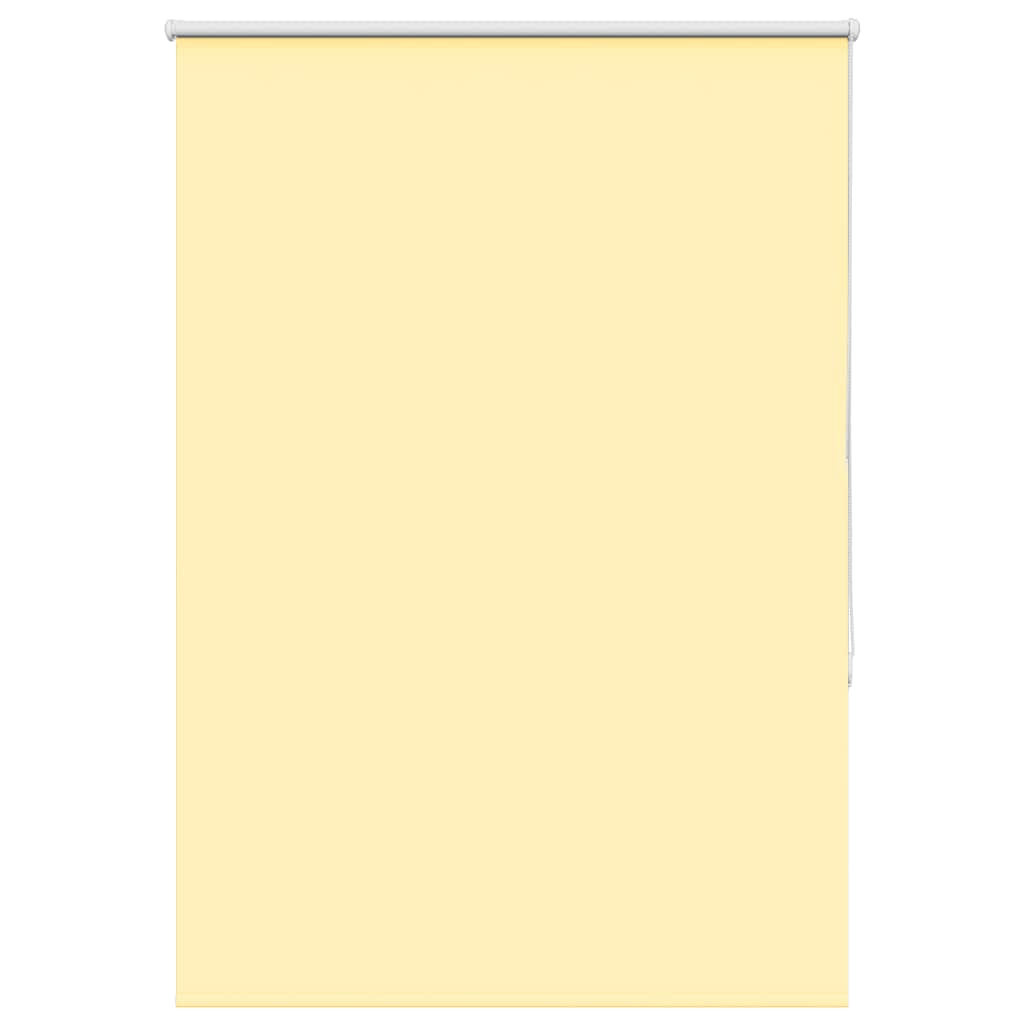 Roller Blind Blackout Yellow 90x150 cm Fabric Width 85.7 cm Polyester