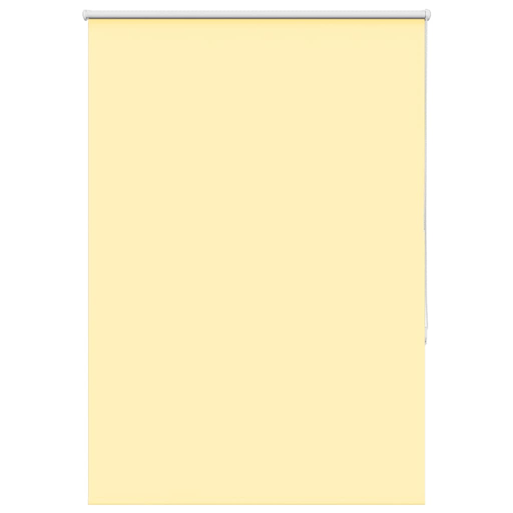 Roller Blind Blackout Yellow 95x150 cm Fabric Width 90.7 cm Polyester