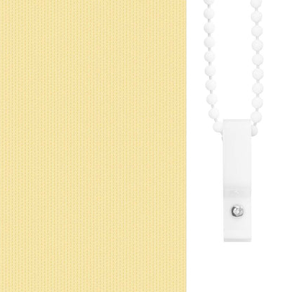 Roller Blind Blackout Yellow 105x150 cm Fabric Width 100.7 cm Polyester