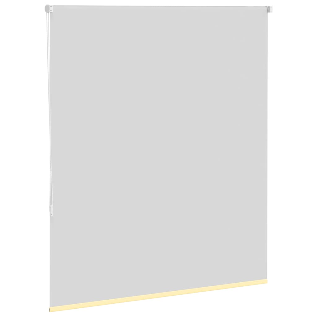 Roller Blind Blackout Yellow 140x150 cm Fabric Width 136.6 cm Polyester