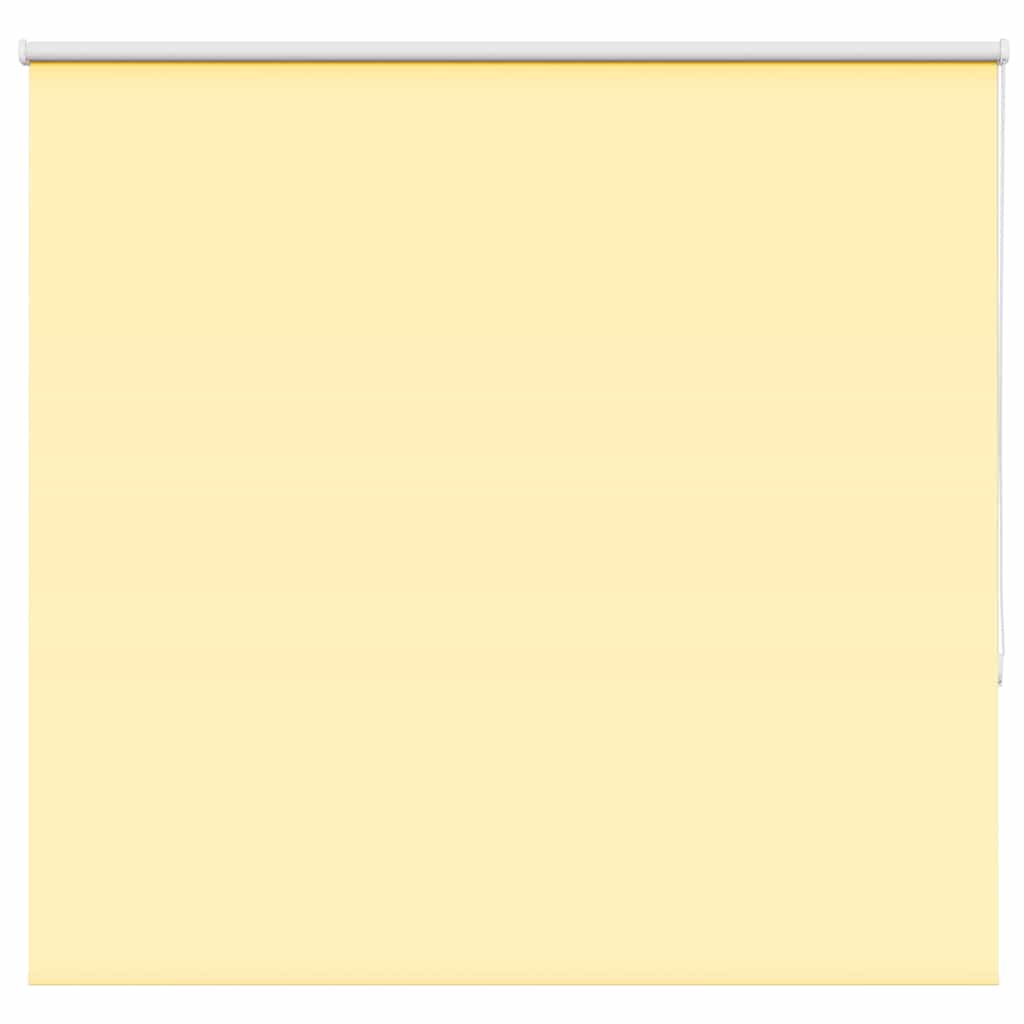 Roller Blind Blackout Yellow 145x150 cm Fabric Width 141.6 cm Polyester