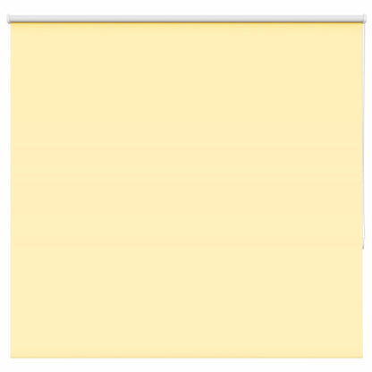 Roller Blind Blackout Yellow 145x150 cm Fabric Width 141.6 cm Polyester
