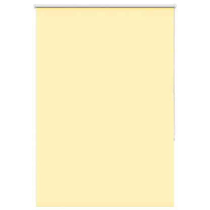 Roller Blind Blackout Yellow 90x175 cm Fabric Width 85.7 cm Polyester