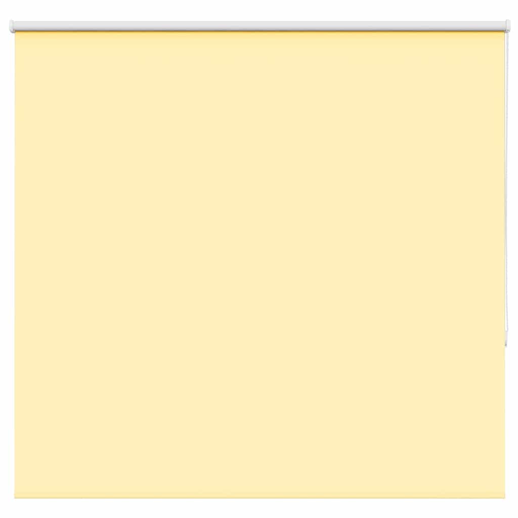 Roller Blind Blackout Yellow 145x175 cm Fabric Width 141.6 cm Polyester