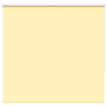 Roller Blind Blackout Yellow 145x175 cm Fabric Width 141.6 cm Polyester
