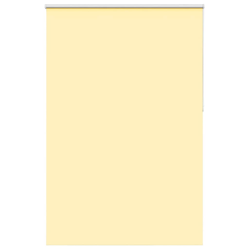 Roller Blind Blackout Yellow 150x210 cm Fabric Width 146.6 cm Polyester