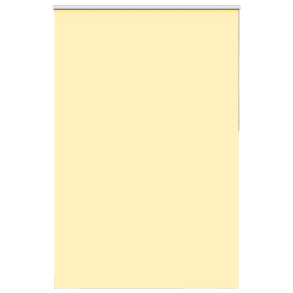 Roller Blind Blackout Yellow 155x210 cm Fabric Width 151.6 cm Polyester