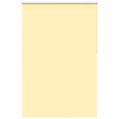 Roller Blind Blackout Yellow 155x210 cm Fabric Width 151.6 cm Polyester