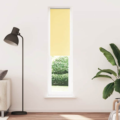 Roller Blind Blackout Yellow 40x230 cm Fabric Width 35.7 cm Polyester